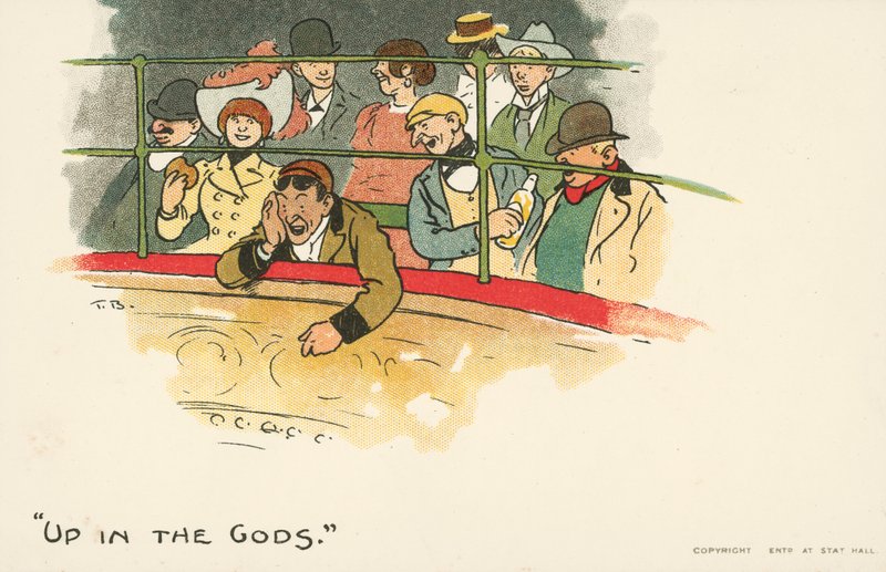 Em cima Nos Deuses (cor litho) de Tom Browne