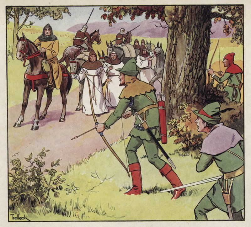 Robin Hood e seus homens alegres de Trelleek
