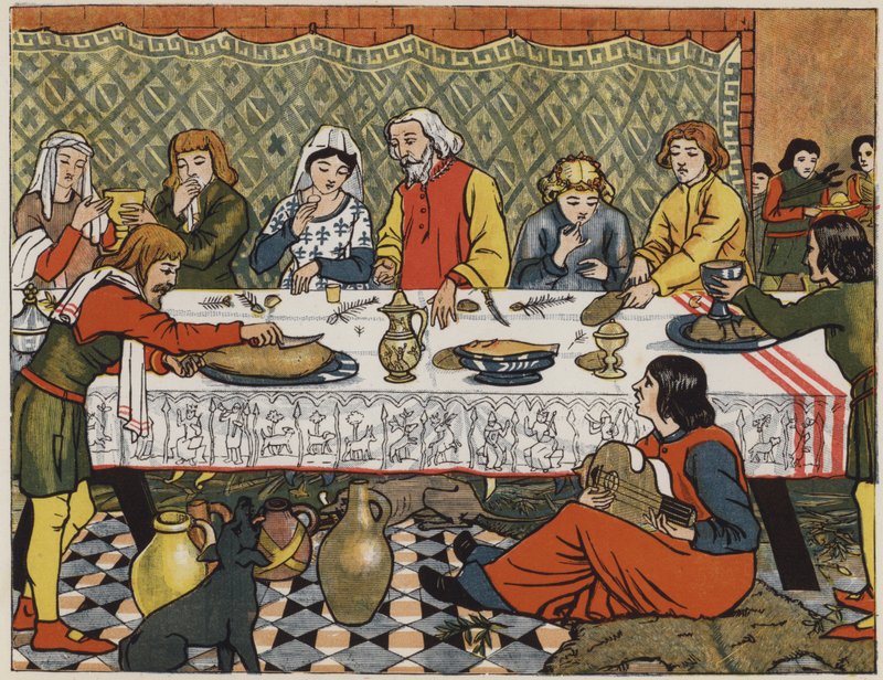 Jantar medieval de Unbekannt Unbekannt
