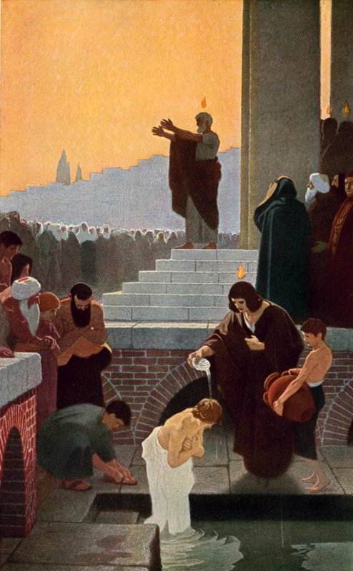 O sermão de Pedro no primeiro Pentecostes de Unbekannt Unbekannt