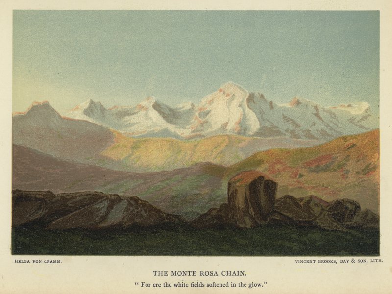 A cadeia do Monte Rosa de Unbekannt Unbekannt
