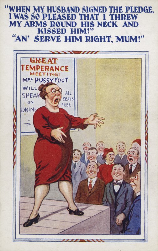 Great Temperance Meeting (cor litho) de Unbekannt