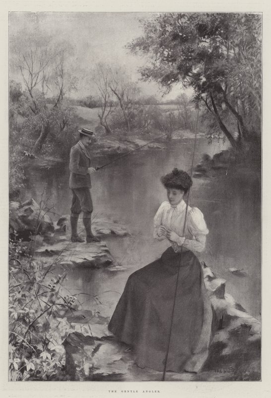 O pescador suave de Valentine Davis