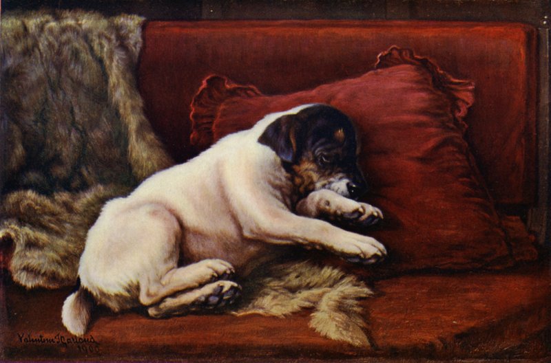 Uma Soneca da Tarde (cor litho) de Valentine Thomas Garland