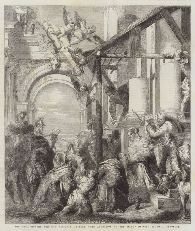 A Adoração dos Magos de Paolo Veronese