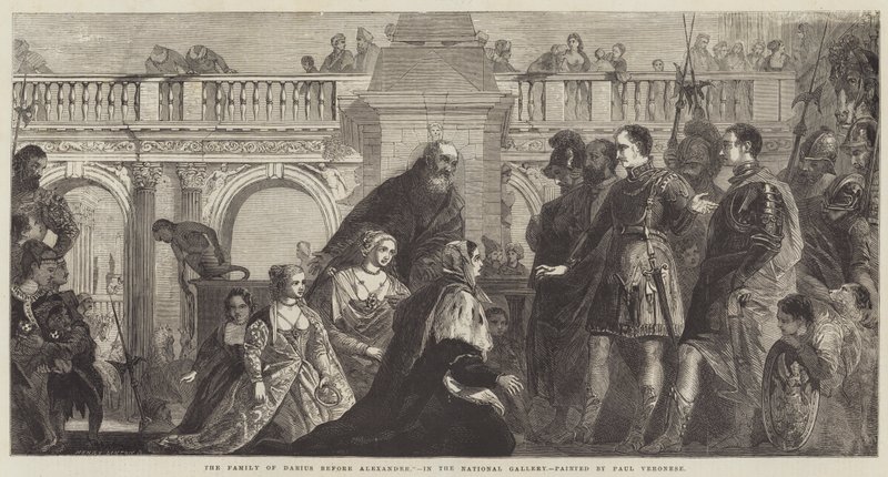 A Família de Dario antes de Alexandre de Paolo Veronese
