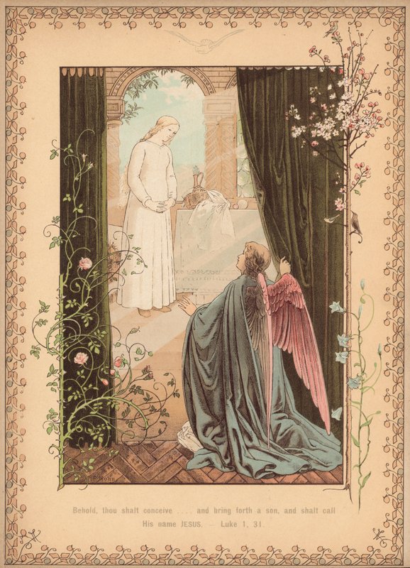 A anunciação. de Victor Paul Mohn