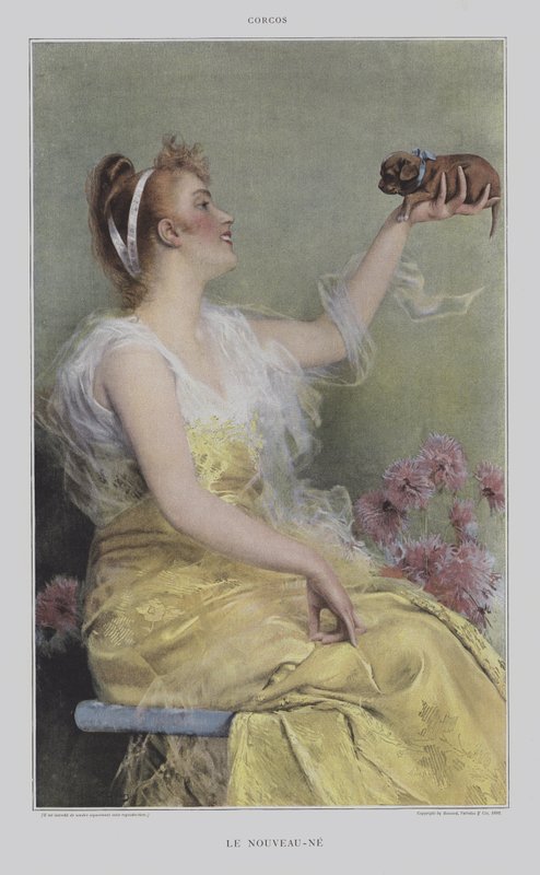 O recém-nascido de Vittorio Matteo Corcos