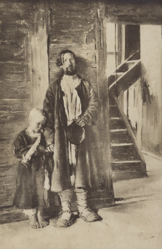 Em busca de medicina, 1884 de Vladimir Egorovic Makovsky