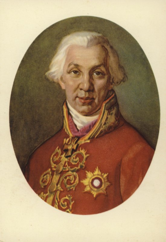 Gavrila Derzhavin, poeta russo de Vladimir Lukich Borovikovsky