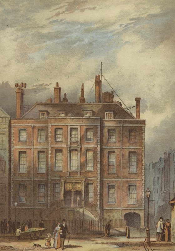 Powis House, no North-West Angle de Lincoln&39;s Inn Fields (chromolitho) de Waldo Sargeant