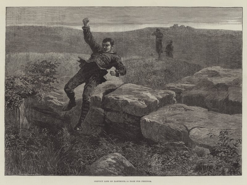 Condenar a vida em Dartmoor, uma corrida pela liberdade de Walter Bothams