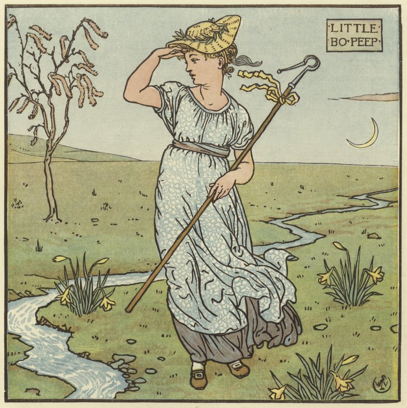 Pequena peep peep de Walter Crane