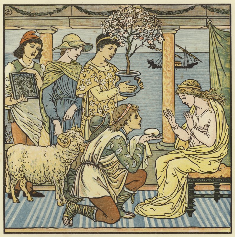 Os quatro presentes de Walter Crane