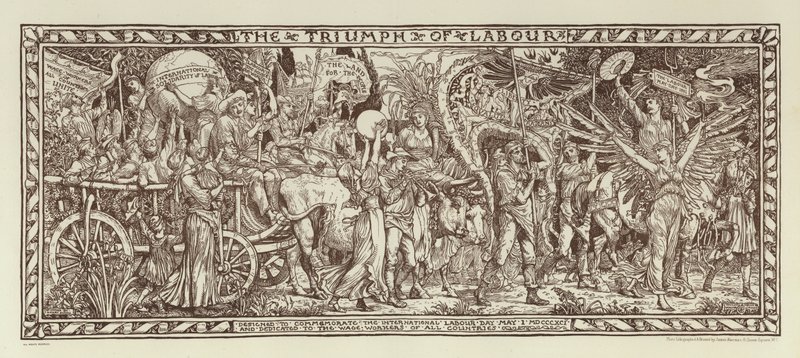 O triunfo do trabalho de Walter Crane