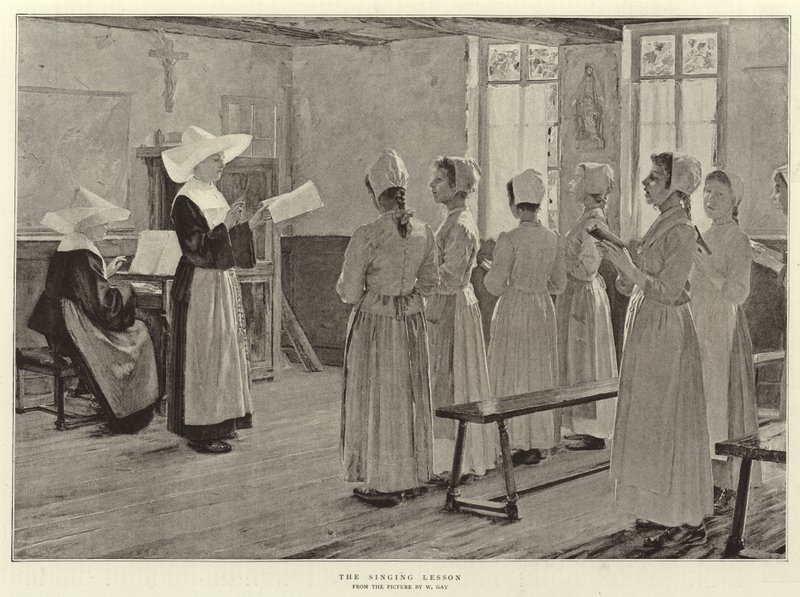 A lição de assinatura de Walter Gay
