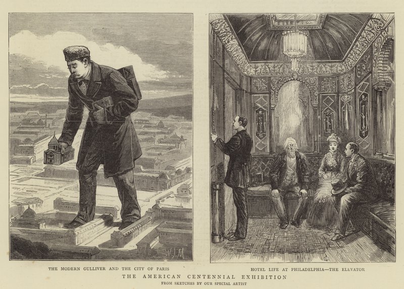 A exposição do centenário americano de Walter Jenks Morgan