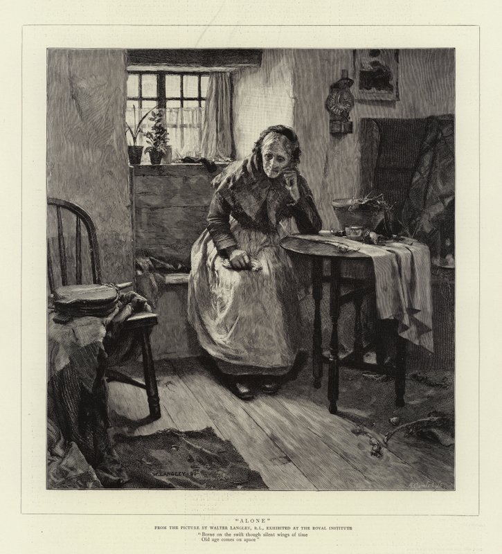 Sozinho de Walter Langley