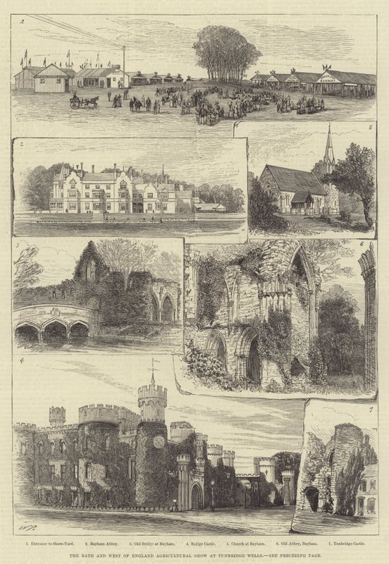 O Show Agrícola em Bath and West of England em Tunbridge Wells de Walter Paget