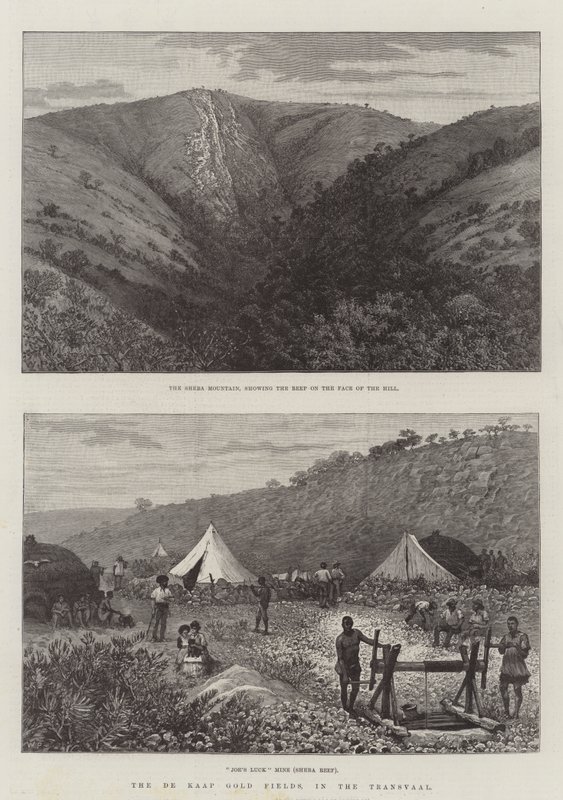 O De Kaap Gold Fields, no Transvaal de Walter Paget