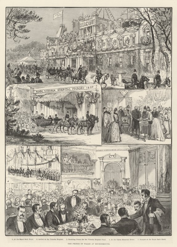 O Príncipe de Gales em Bournemouth de Walter Paget
