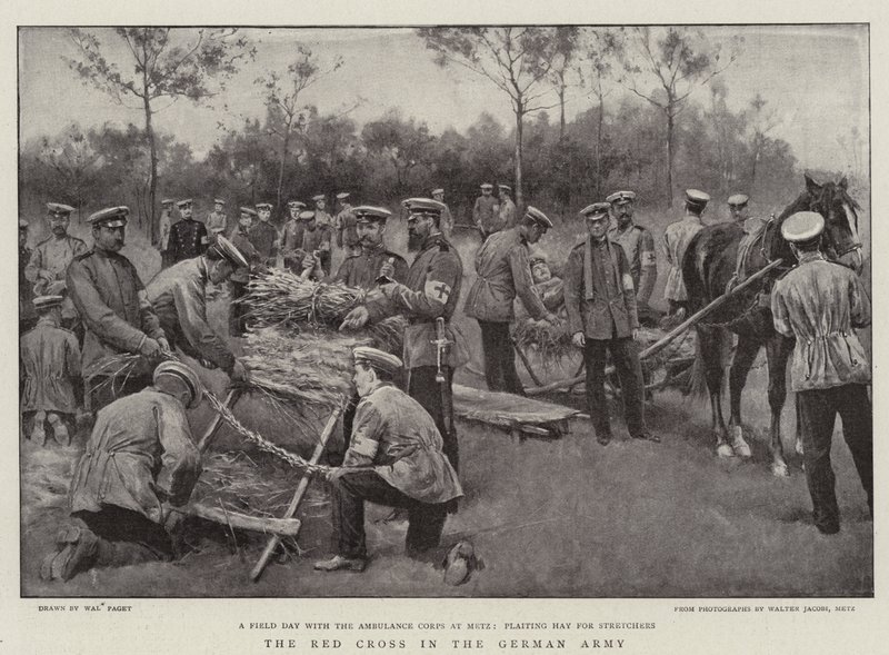 A Cruz Vermelha no Exército Alemão de Walter Stanley Paget
