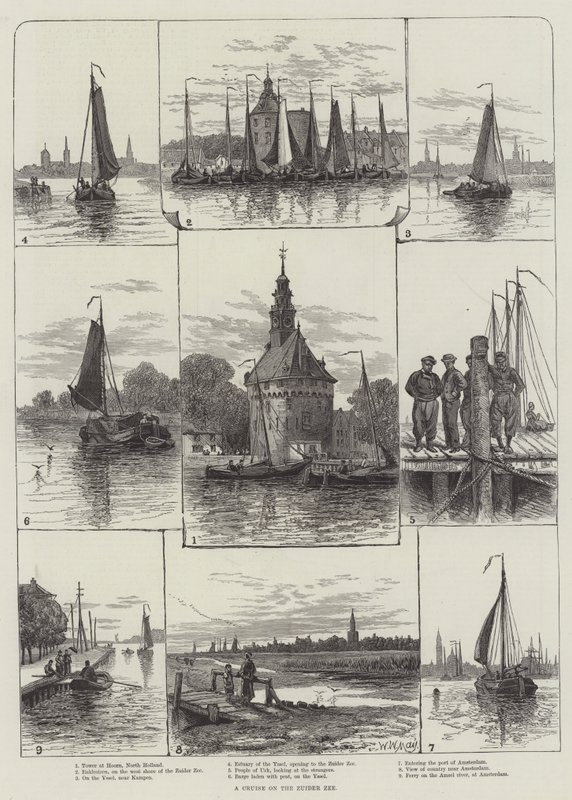 Um cruzeiro no Zuider Zee de Walter William May