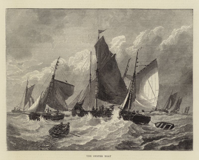 O barco da ostra de Walter William May