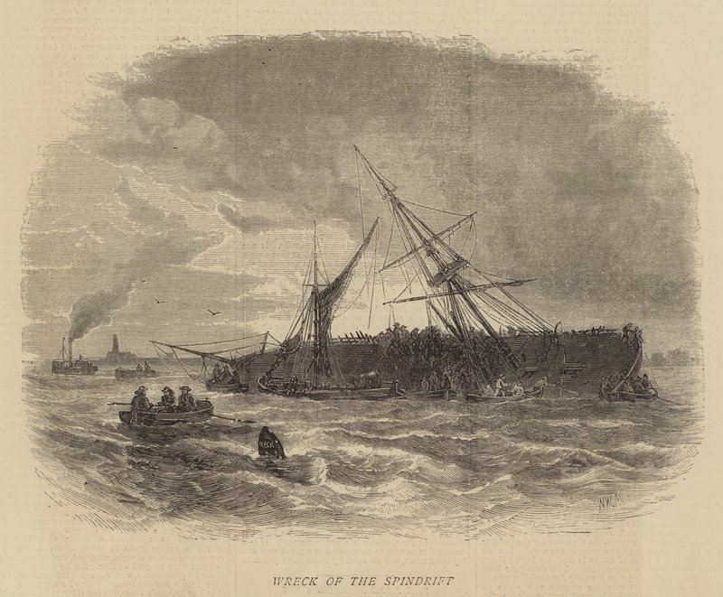 Naufrágio do Spindrift de Walter William May