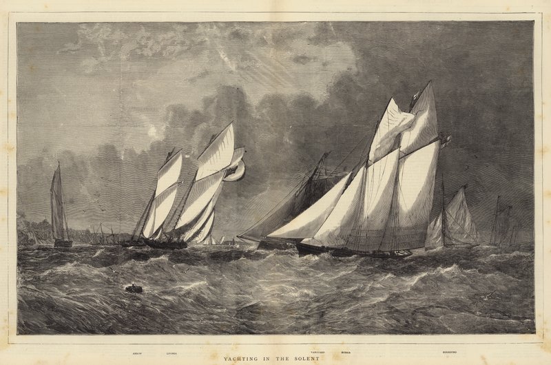 Yachting no Solent de Walter William May