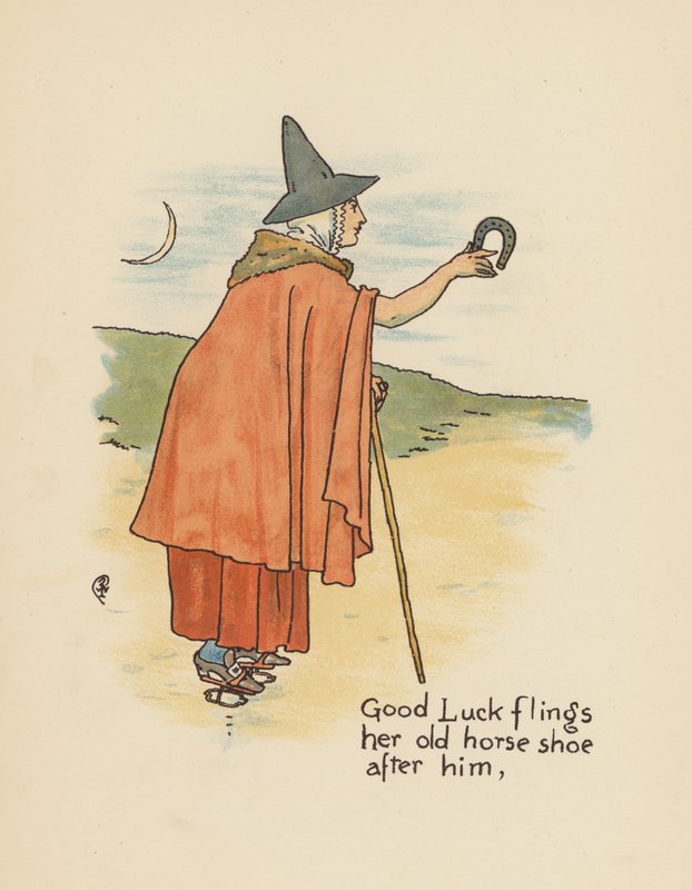 Ilustração para Legends for Lionel de Walter Crane (litografia a cores) de Walter (after) Crane