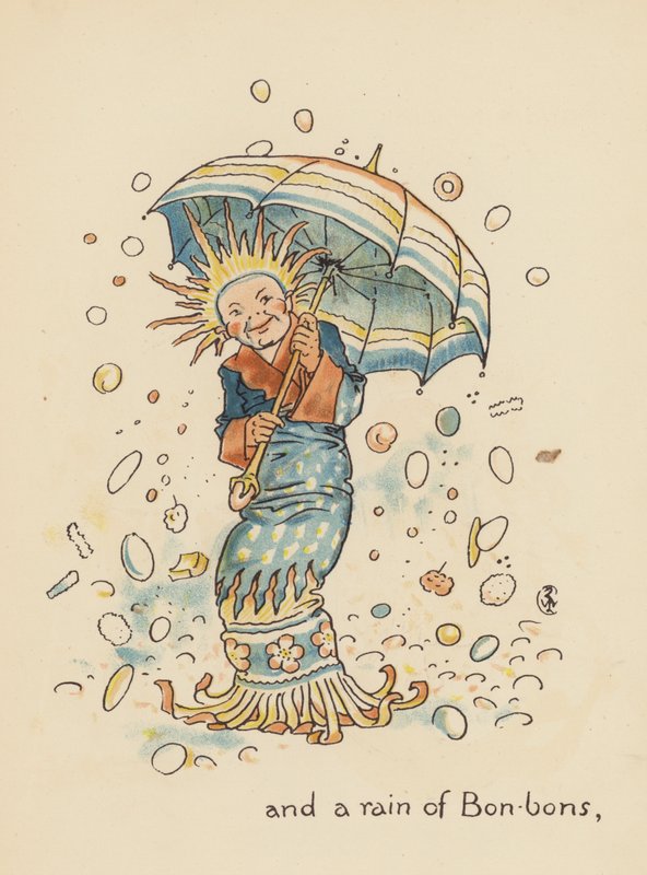 Ilustração para Legends for Lionel de Walter Crane (litografia a cores) de Walter (after) Crane