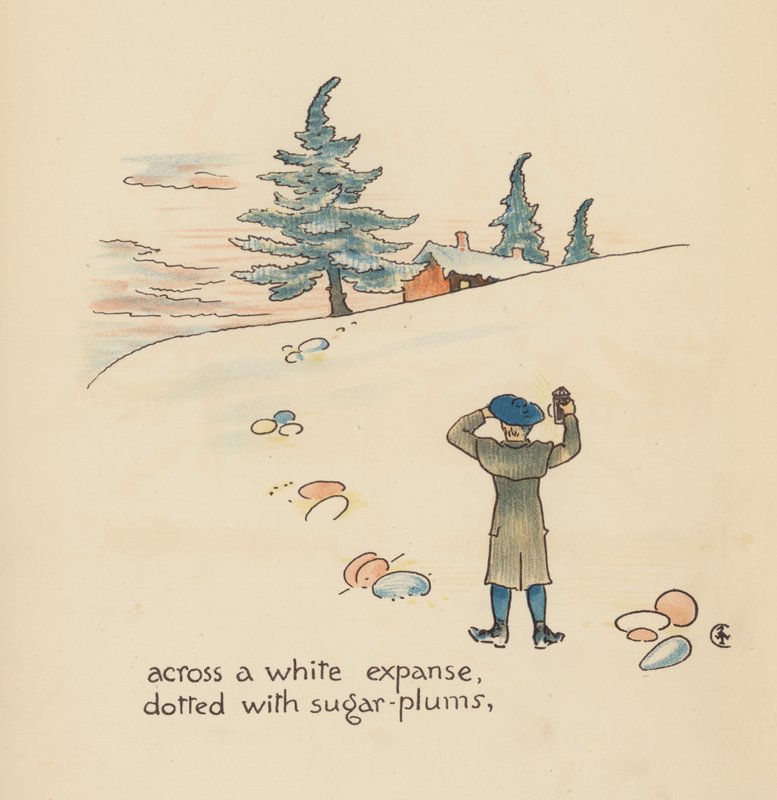 Ilustração para Legends for Lionel de Walter Crane (litografia a cores) de Walter (after) Crane