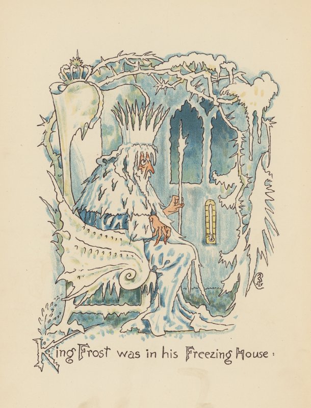 Ilustração para Legends for Lionel de Walter Crane (litografia a cores) de Walter (after) Crane
