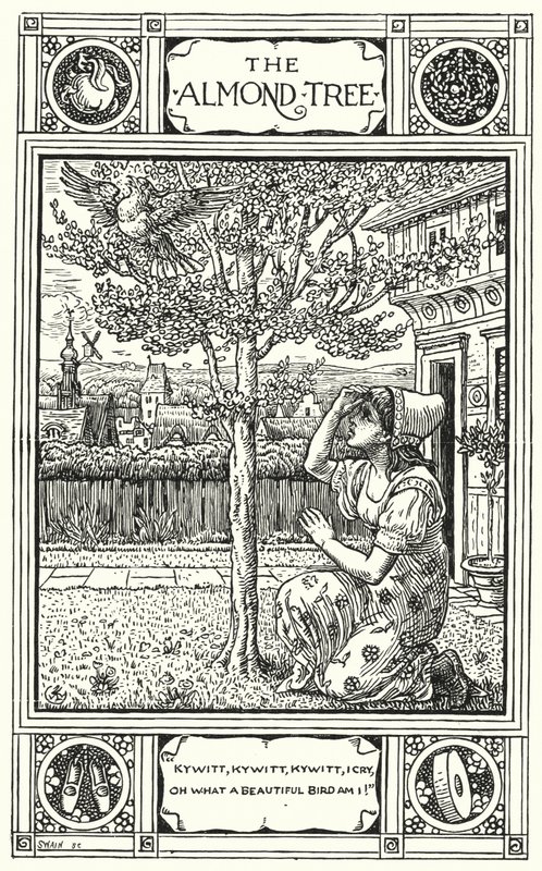 A Amendoeira (gravura) de Walter (after) Crane