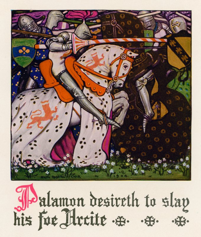 Chaucer: O Conto do Cavaleiro de Walter Appleton Clark