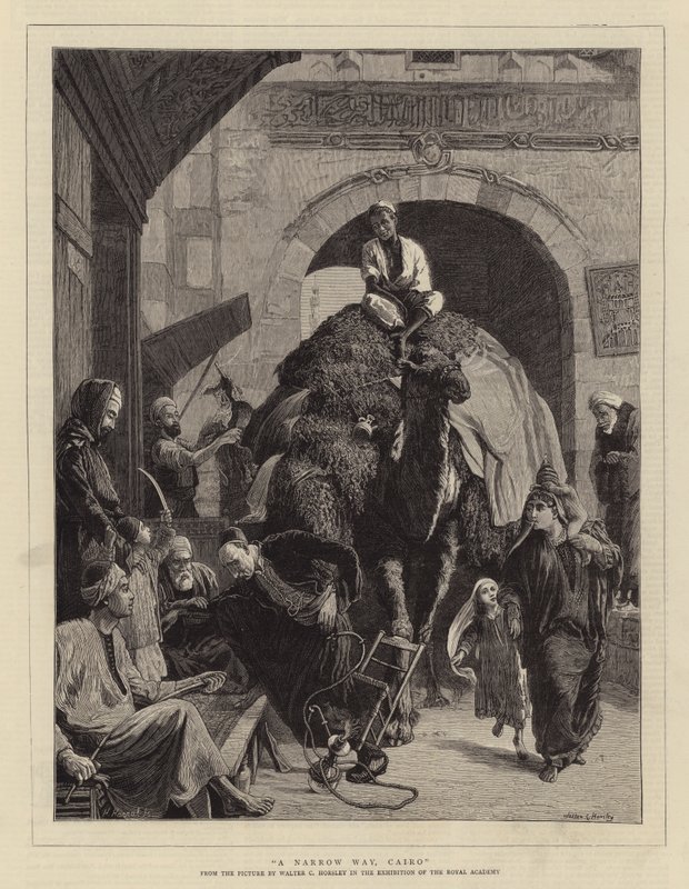 Uma maneira estreita, Cairo de Walter Charles Horsley