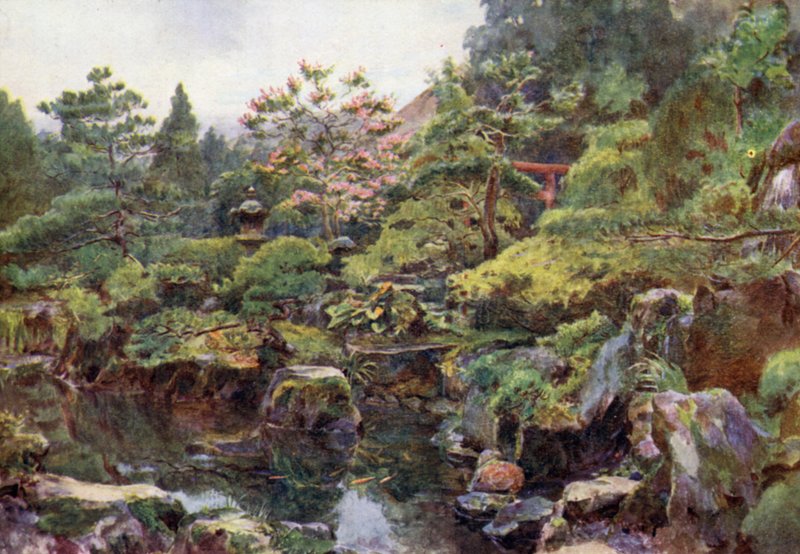 Um jardim de pedras e água, Hakone de Walter Frederick Roofe Tyndale
