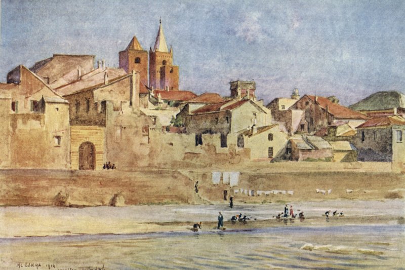 Albenga, da Centa, Itália de Walter Frederick Roofe Tyndale