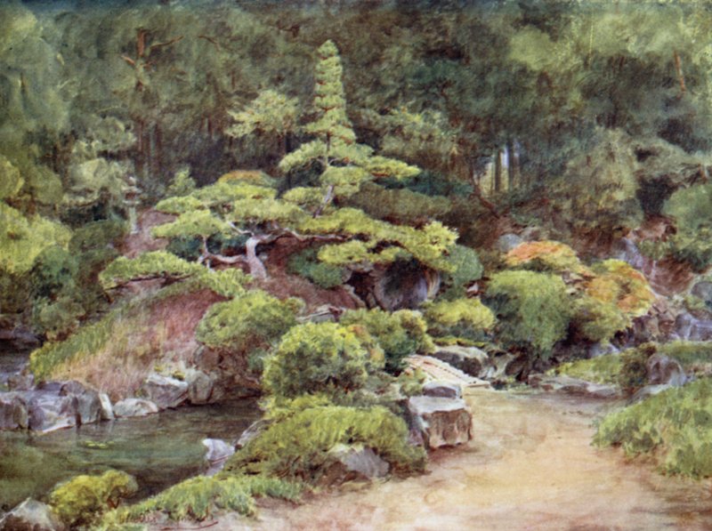 Jardim do templo budista, Kofu de Walter Frederick Roofe Tyndale