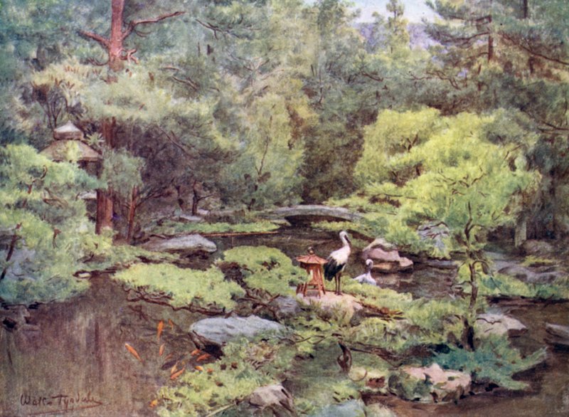 Nami Kawa Sans Water Garden, Quioto de Walter Frederick Roofe Tyndale