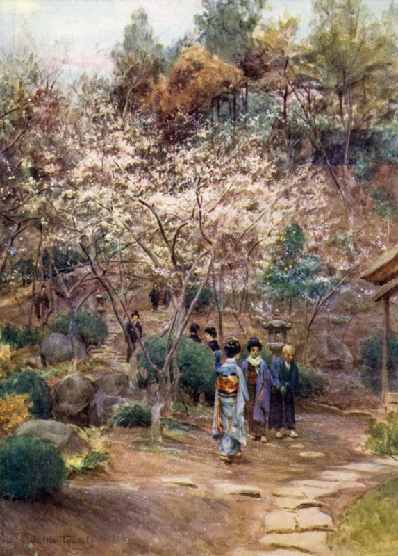 Ameixeiras no Atami de Walter Frederick Roofe Tyndale