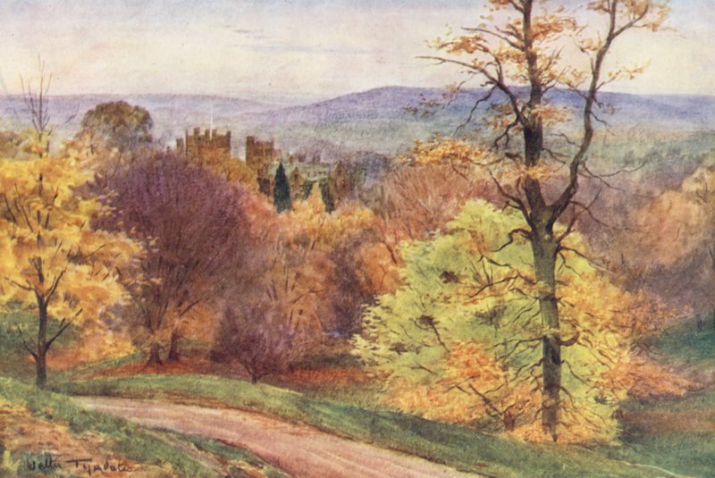 Wessex: Melbury Park (litografia a cores) de Walter Frederick Roofe Tyndale