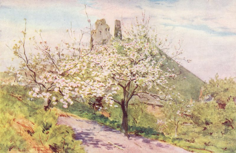 Wessex: primavera em Wessex (litografia a cores) de Walter Frederick Roofe Tyndale