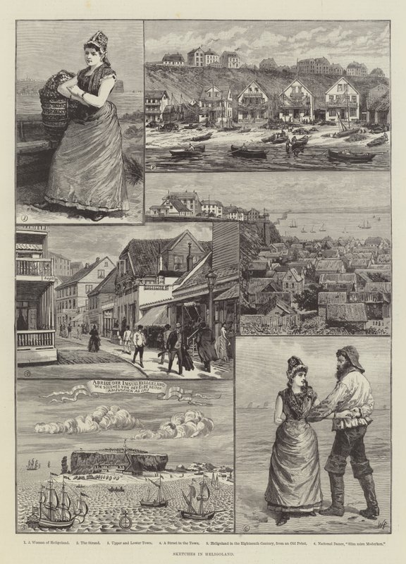 Esboços em Heligoland de Walter Paget