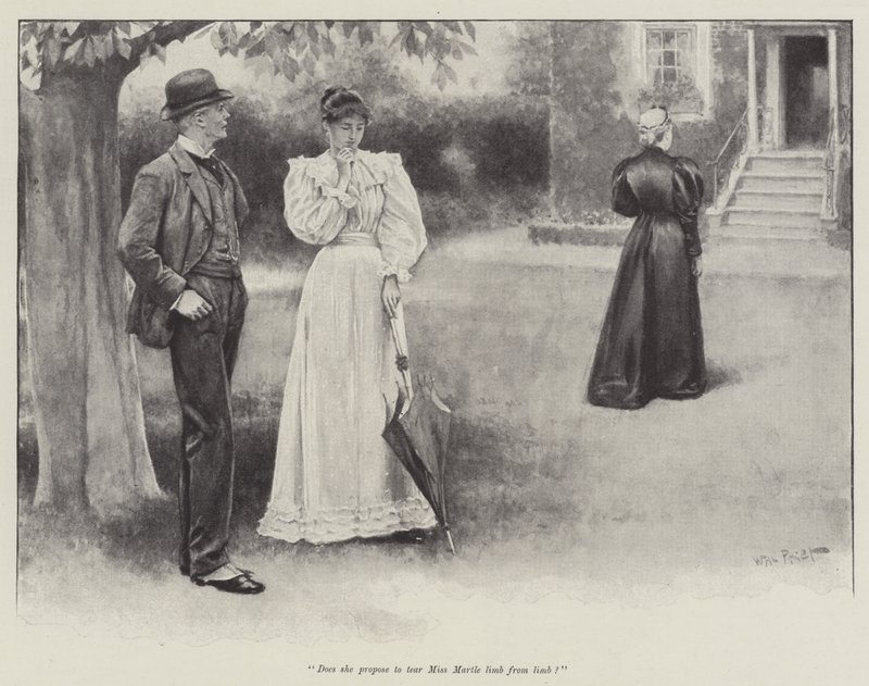 A outra casa, por Henry James de Walter Paget