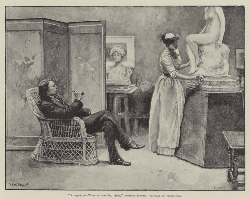 A busca do bem amado, por Thomas Hardy de Walter Paget
