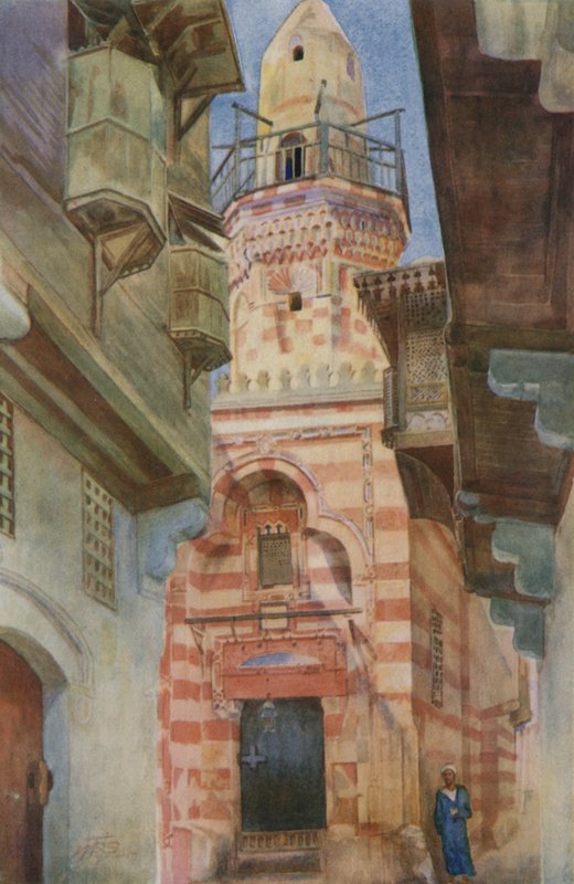 Uma rua lateral no Cairo de Walter Spencer Stanhope Tyrwhitt