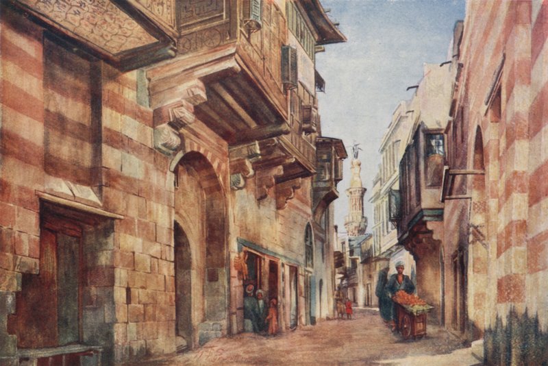 Cairo: Sharia Darb El Gamamiz de Walter Spencer Stanhope Tyrwhitt