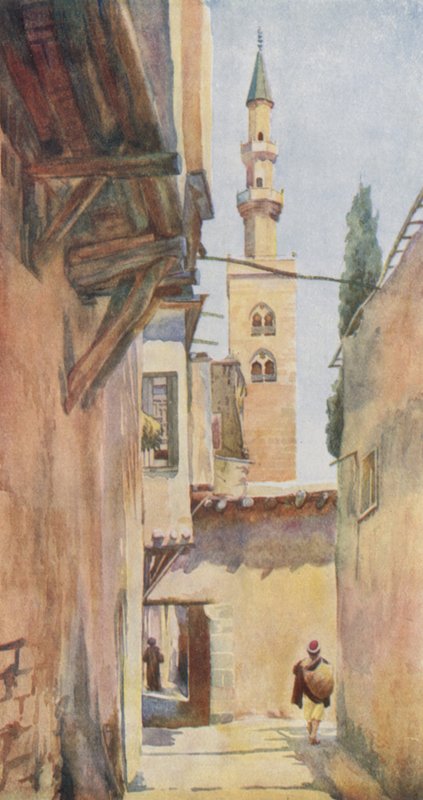 Damasco: Minarete de Jesus de Walter Spencer Stanhope Tyrwhitt